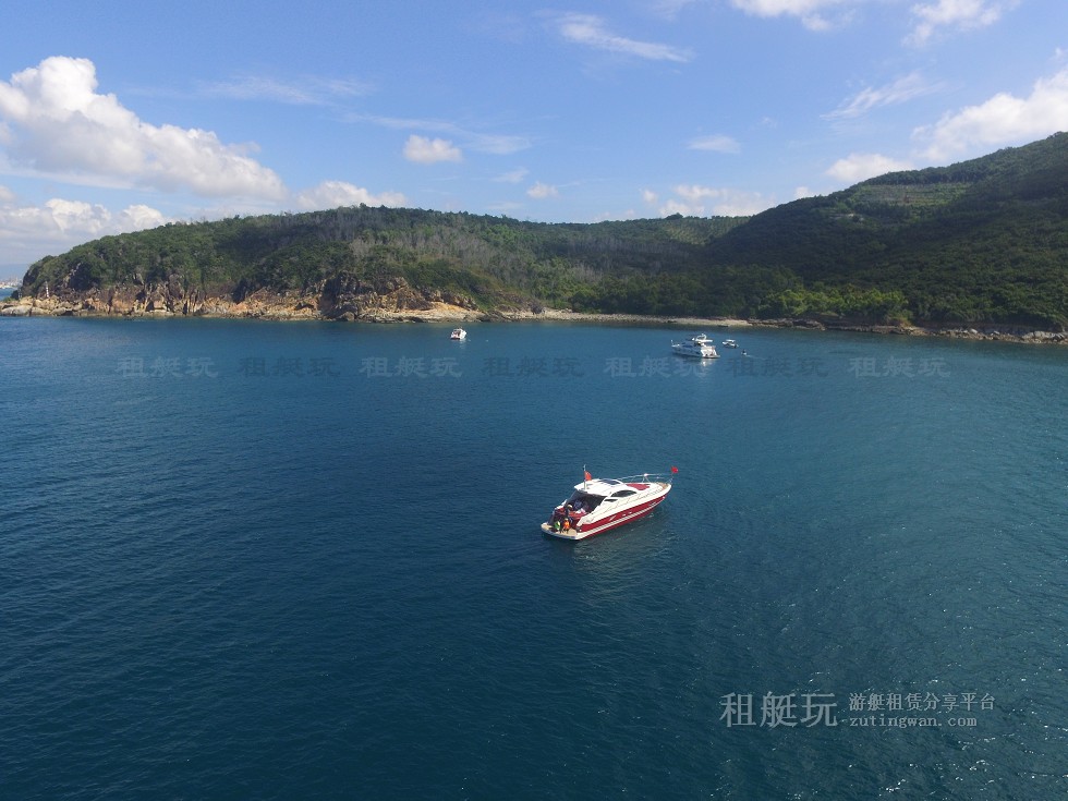 三亞旅游游艇租賃，三亞港至三亞角航線
