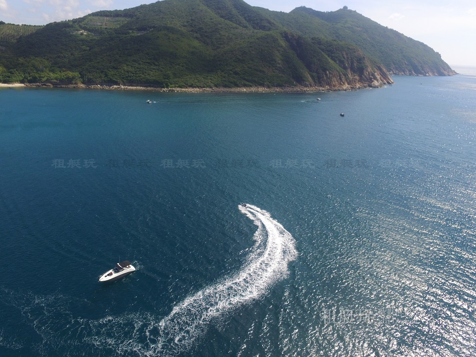 三亞旅游游艇租賃，三亞港至三亞角航線